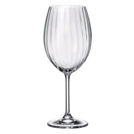 Taça de Vinho de Cristal Bohemia Luxor -  580ml