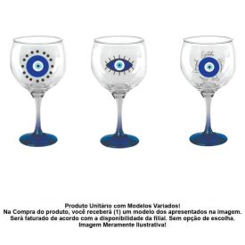 Taça Gin Olho Grego 600Ml Decormartin - Sortido