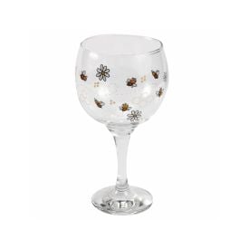 Taça Para Gin Abelhinhas Decormartin 600Ml - Transparente