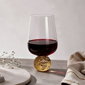 Taça para Vinho Sphere 440Ml Cristal Hauskraft - AMBAR
