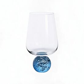 Taça para Vinho Sphere 440Ml Cristal Hauskraft - AZUL
