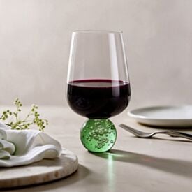 Taça para Vinho Sphere 440Ml Cristal Hauskraft - VERDE