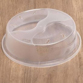 Tampa De Micro-Ondas Plasvale 25Cm - Transparente