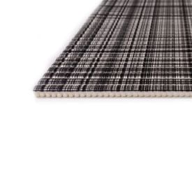 Tapete Tropical para Cozinha 43X130 cm Havan Casa - Tecido Cinza