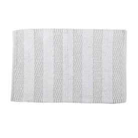 Tapete Para Banheiro 50X80 Allure Cm Havan Casa - Branco Neve