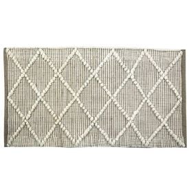 Tapete para Quarto e Sala 50X80 cm Angra Havan Casa - Bege Natural