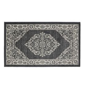 Tapete para Quarto e Sala 60Cmx1,00M Belga Havan Casa - Moldura Chumbo