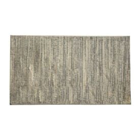 Tapete para Quarto e Sala 60Cm X 1,00M Belga Havan Casa - Listras Cinza e Bege