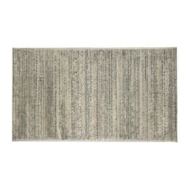 Tapete para Quarto e Sala 60Cm X 1,00M Belga Havan Casa - Listras Cinza e Bege
