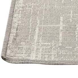 Tapete para Quarto e Sala 60Cm X 1,00M Belga Havan Casa - Linho Cinza 