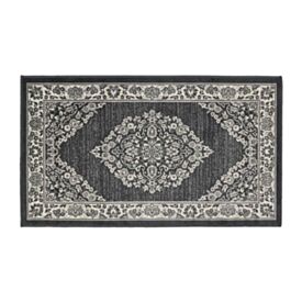 Tapete para Quarto e Sala 60Cm X 1,00M Belga Havan Casa - Moldura Chumbo