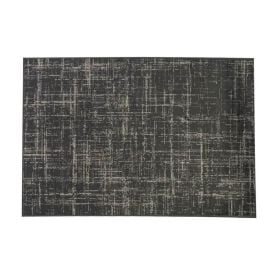 Tapete para Quarto e Sala 1,00X1,40 m Belga Havan Casa - Linho Chumbo