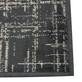 Tapete para Quarto e Sala 1,00X1,40 m Belga Havan Casa - Linho Chumbo