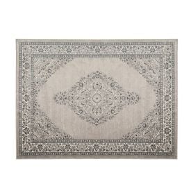 Tapete Para Quarto E Sala 1,40X2,00 M Belga Havan Casa - Moldura Cinza