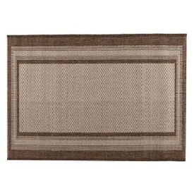 Tapete Para Quarto E Sala 1,33X1,90 M Cancun Sisal Havan Casa - Bordas Marrom