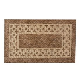 Tapete Para Quarto E Sala 1,33X1,90 M Cancun Sisal Havan Casa - Grega Marrom