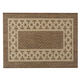 Tapete para Quarto e Sala 2,00X2,50 m Cancun Sisal Havan Casa - Grega Marrom