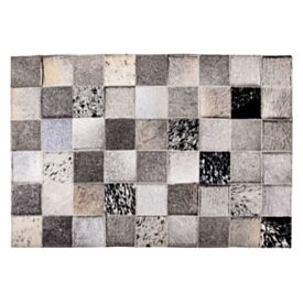 Tapete de Couro Texas 60X90cm Havan Casa - Cinza