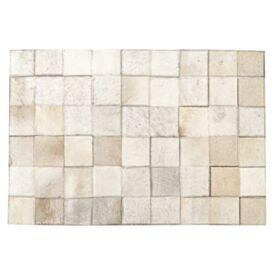 Tapete de Couro Texas 60X90cm Havan Casa - Off White