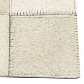Tapete de Couro Texas 60X90cm Havan Casa - Off White