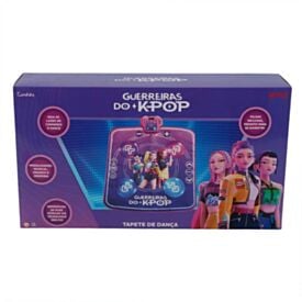 Tapete de Dança Infantil Eletrônico Guerreiras do K-Pop Candide