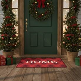 Tapete Decorativo de Natal 40X60cm Havan Casa - Home Vermelho