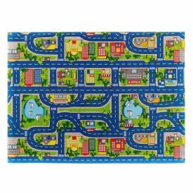 Tapete Infantil Brisa 1,00X1,30 M Havan Casa - Pista