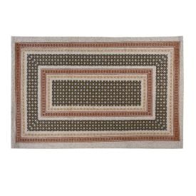 Tapete Para Quarto Ou Sala 50X80 Cm Ladrilho Havan Casa - Moldura Bege