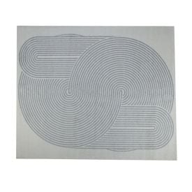 Tapete para Quarto e Sala 2,00X2,50 m Lotus Havan Casa - Cinza Design