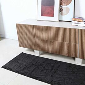 Tapete para Quarto e Sala 57Cm X 1,00M Lucca Havan Casa - Antracite Elegance 