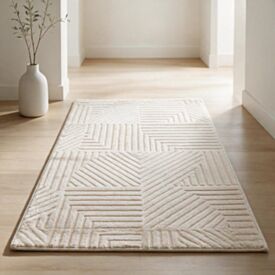Tapete para Quarto e Sala 57Cm X 1,00M Lucca Havan Casa - Off White