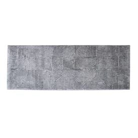 Tapete Passadeira Lucca 57Cm X 1,00M Havan Casa - Cinza Elegance 