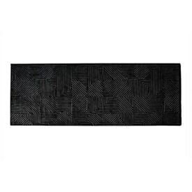 Tapete Passadeira Lucca 57Cm X 1,00M Havan Casa - Antracite Elegance 