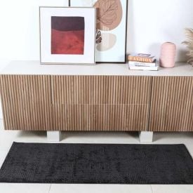 Tapete para Quarto e Sala 57Cmx1,00 m Lucca Havan Casa - Antracite Elegance