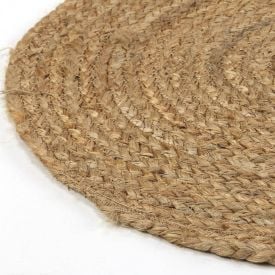 Tapete Malta 50X80 Cm Oval Havan Casa - Bege