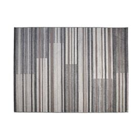 Tapete para Quarto e Sala 1,40X2,00M Nirvana Havan Casa - Cinza Com Bege