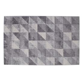 Tapete para Quarto e Sala 1,40X2,00 m Nirvana Havan Casa - Cinza 3D