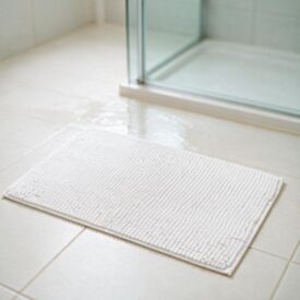 Tapete para Banheiro Madri 40X60cm Havan Casa - Branco 
