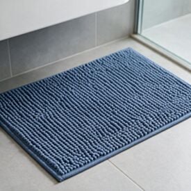 Tapete para Banheiro Madri 40X60cm Havan Casa - Azul Jeans