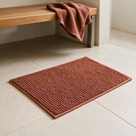 Tapete para Banheiro Madri 40X60cm Havan Casa - Terracota