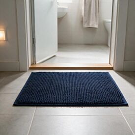 Tapete para Banheiro Madri 40X60cm Havan Casa - Azul New