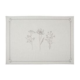 Tapete para Cozinha 53X70cm Nature Havan Casa - Cinza Jardim