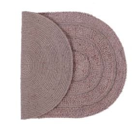 Tapete para Banheiro Chronos 40X60 cm Havan Casa - Rosa Pálido 