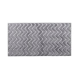 Tapete para Quarto e Sala 80Cm X 1,50M Milano Havan Casa - Cinza Chevron