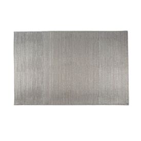 Tapete para Quarto e Sala 1,00 X 1,50M Valência Havan Casa - Cinza e Branco