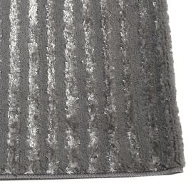 Tapete para Quarto e Sala 1,40X2,00 m Dubai Havan Casa - Cinza Linhas