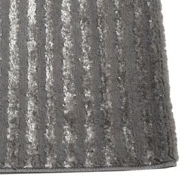 Tapete para Quarto e Sala 2,00X2,50 m Dubai Havan Casa - Cinza Linhas