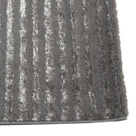Tapete para Quarto e Sala 2,00X3,00 m Dubai Havan Casa - Cinza Linhas