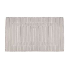 Tapete para Quarto e Sala 60Cm X 1,00M Provence Havan Casa - Bege Listras