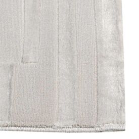 Tapete para Quarto e Sala 60Cm X 1,00M Provence Havan Casa - Bege Listras